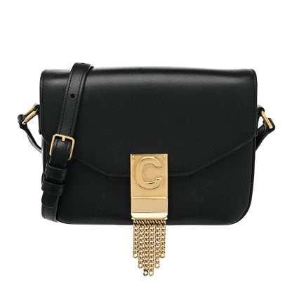 Celine Shiny Calfskin Small Pampille C Bag Black 1 of 19