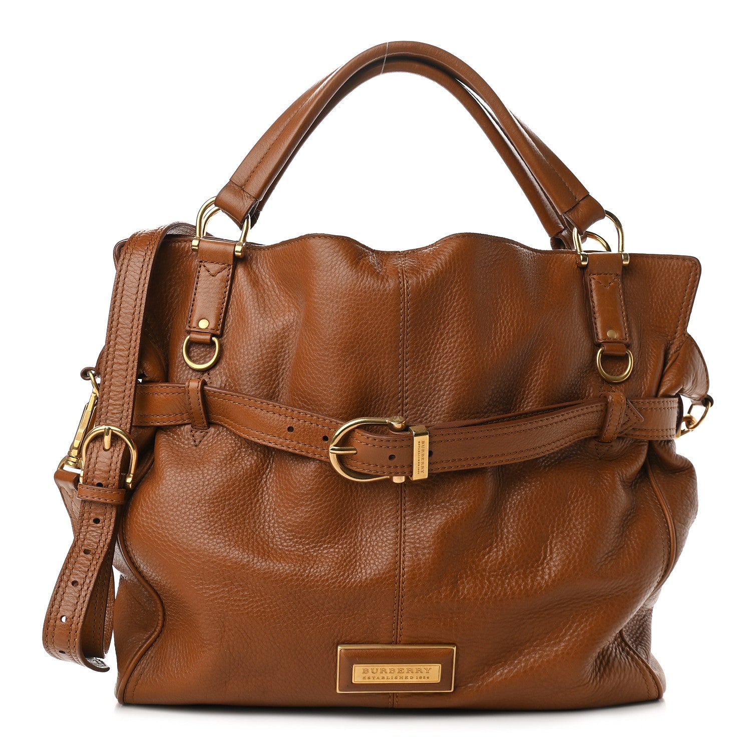 Burberry Calfskin Medium Raymond Brown 1 of 11