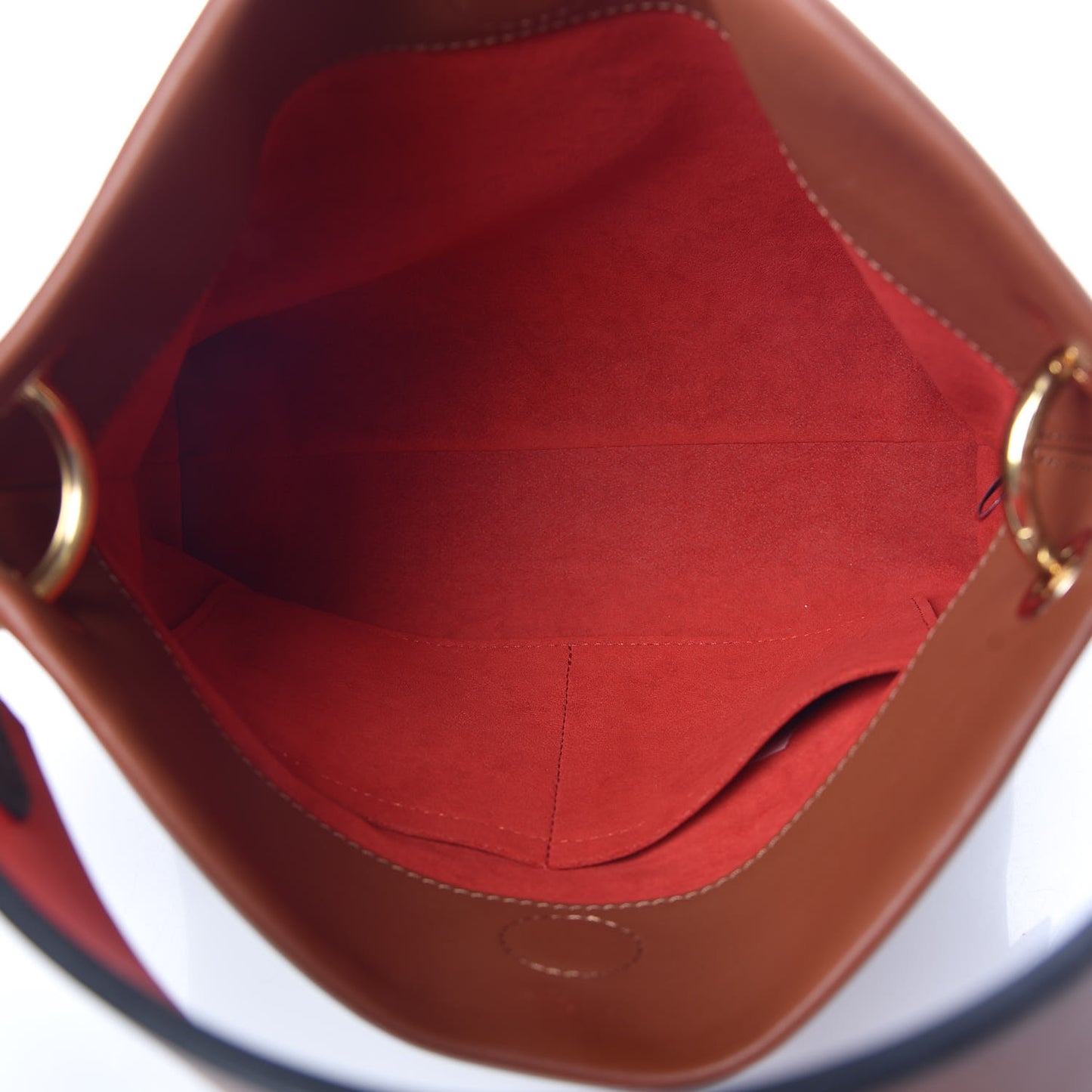 Monogram Tuileries Besace Caramel Rouge