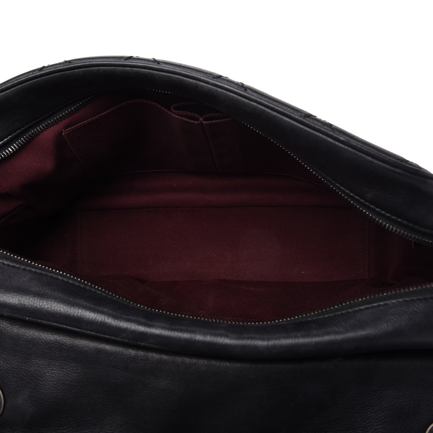 Chanel Calfskin Quilted Jumbo Coco Sporran Flap Black 5 of 10