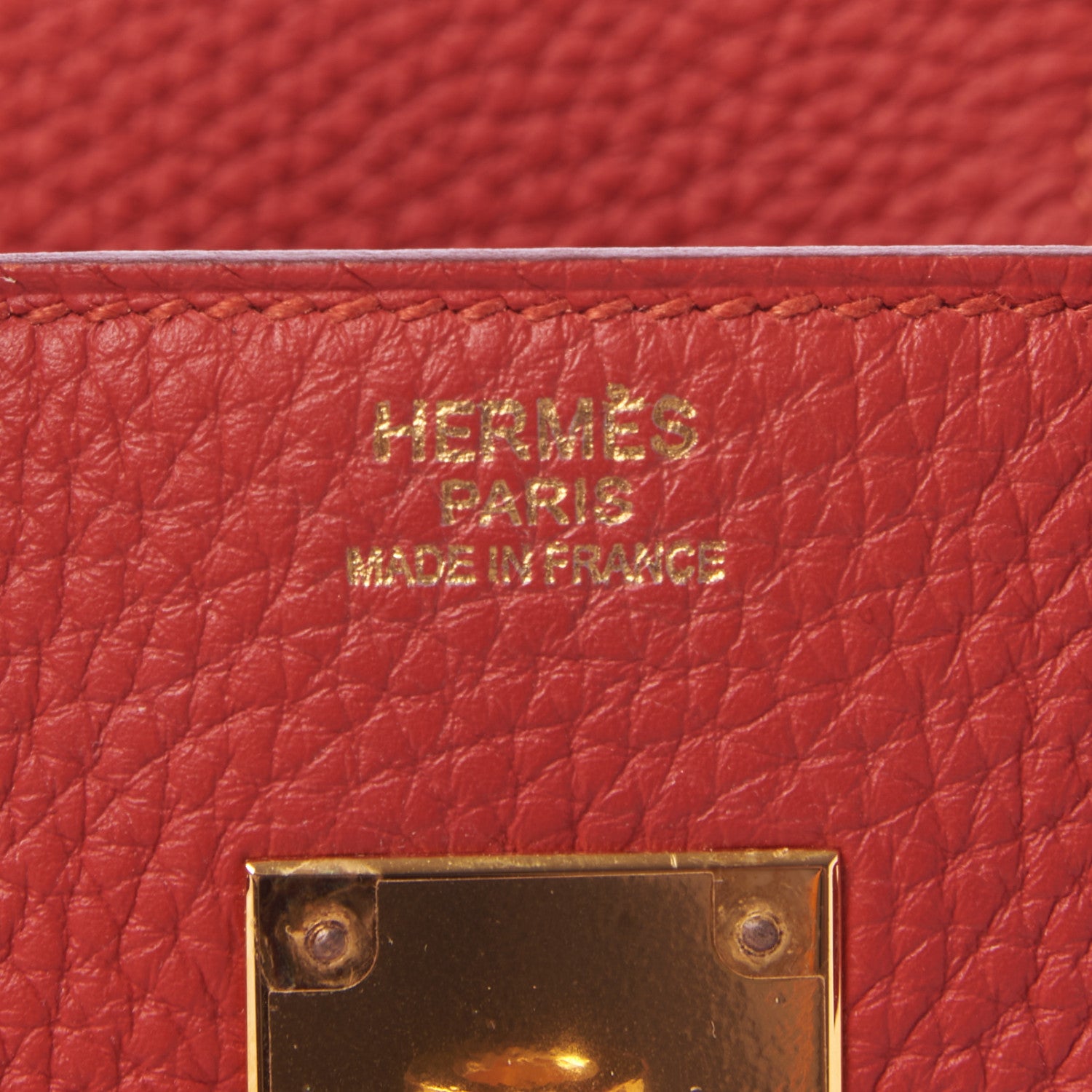 Hermes Togo Birkin 30 Rouge Casaque 24 of 31