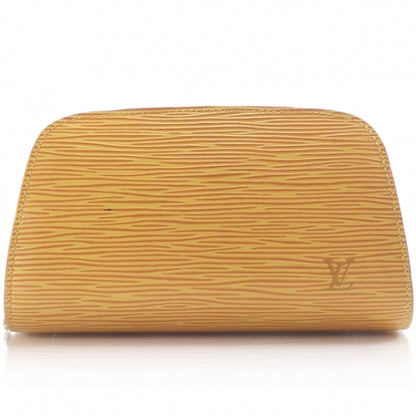 Louis Vuitton Epi Dauphine Cosmetic Pouch Yellow 1 of 8
