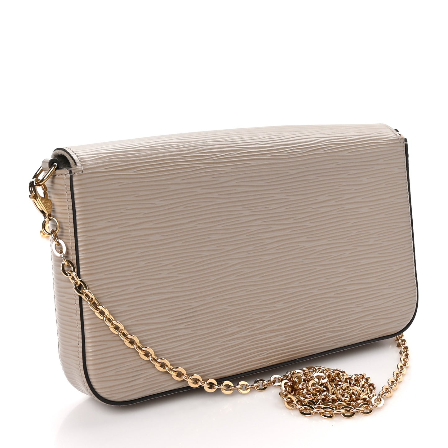 Epi Felicie Pochette Chain Wallet Galet