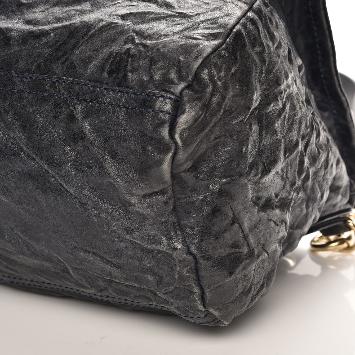 Givenchy Tumbled Sheepskin Medium Pandora Navy 9 of 10