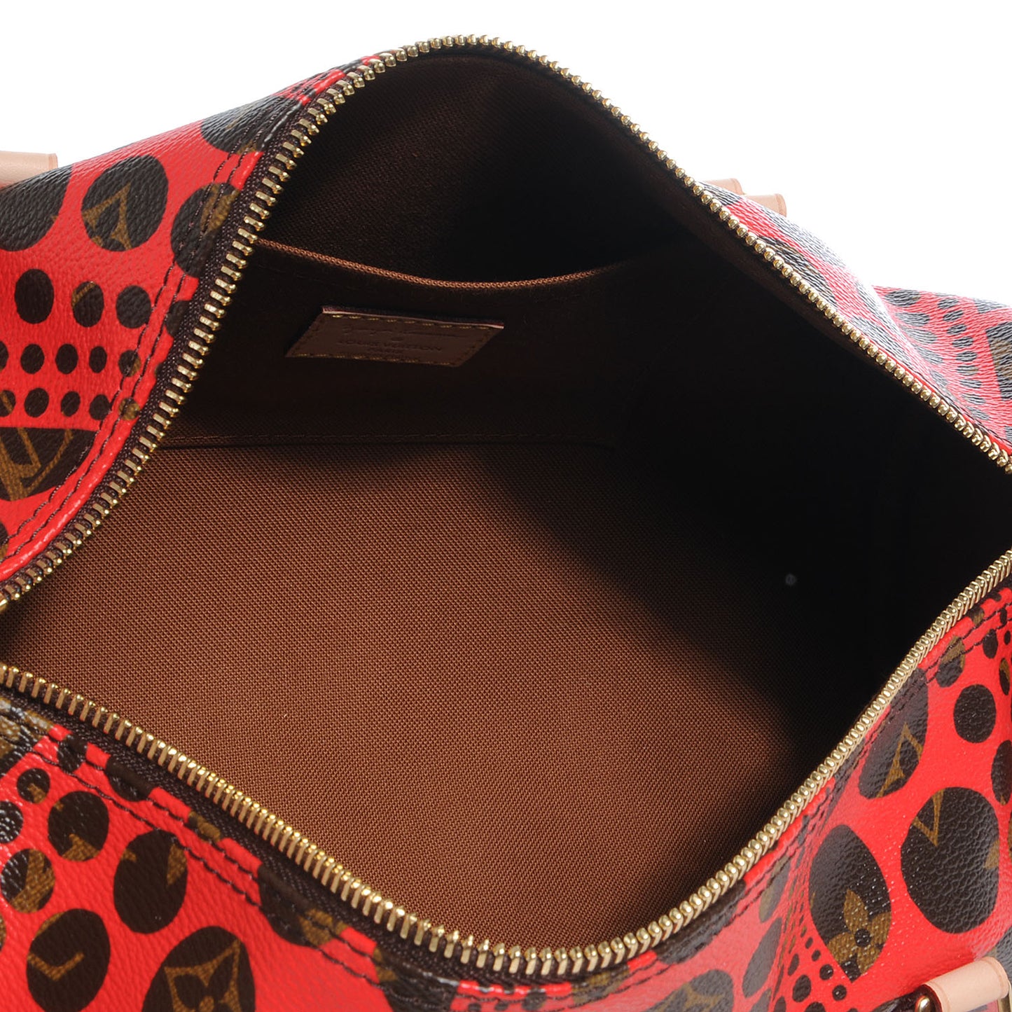 Monogram Kusama Pumpkin Dots Papillon 30 Red