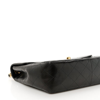 Chanel Lambskin Quilted XL Jumbo Single Flap Black 11 of 12