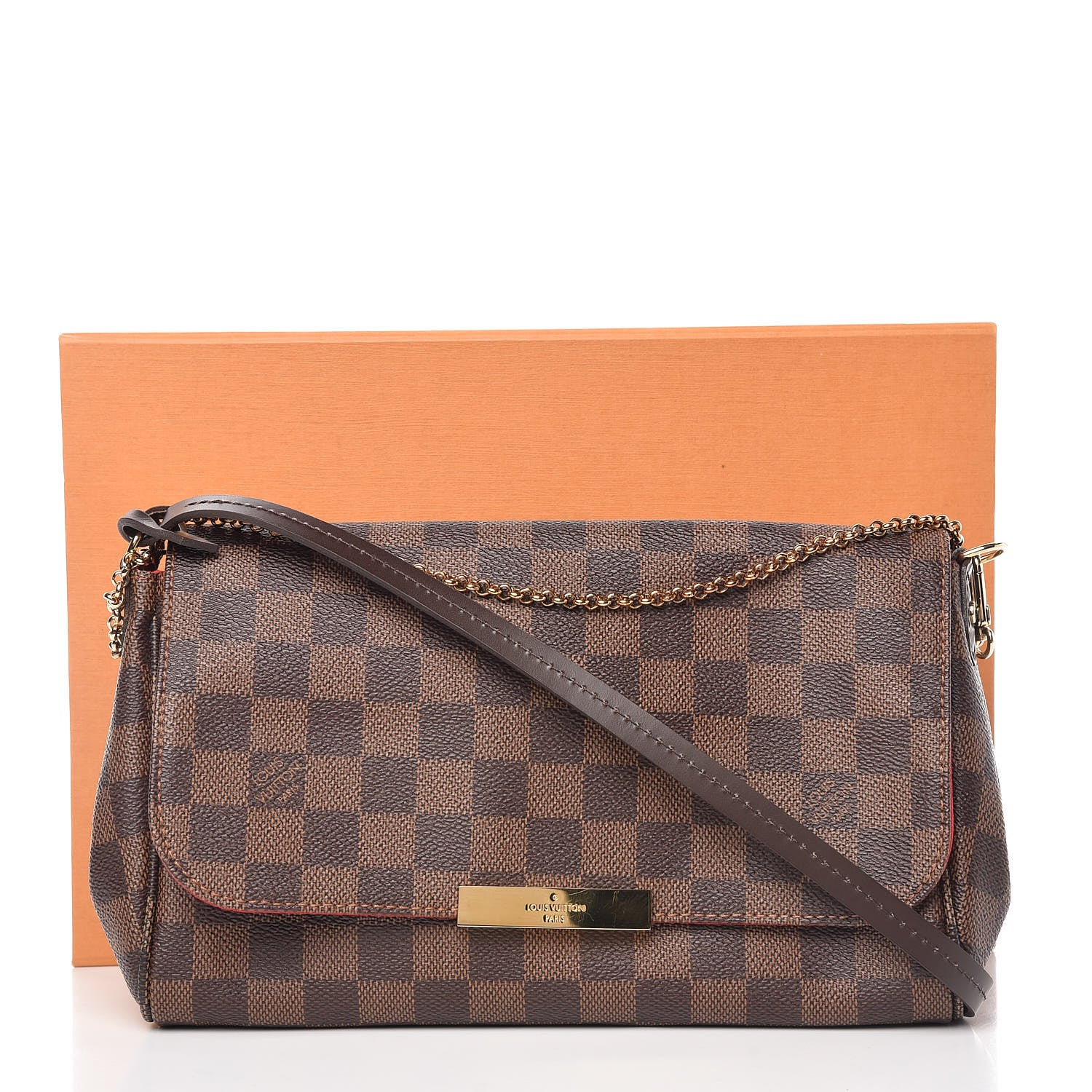 Louis Vuitton Damier Ebene Favorite MM 9 of 9