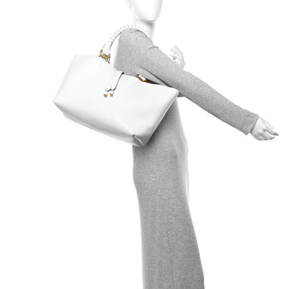 Chloe Calfskin Small Marcie Tote White 2 of 11