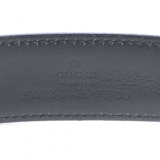 Monogram GG Belt 75 30 Black