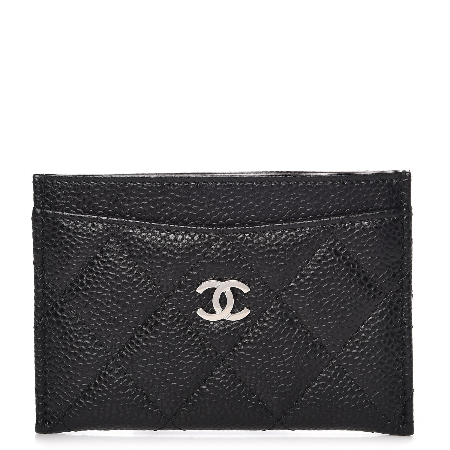 Chanel Caviar Quilted Card Holder Black 1 of 9