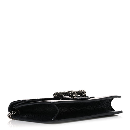 Gucci Calfskin Super Mini Dionysus Shoulder Bag Black 4 of 9