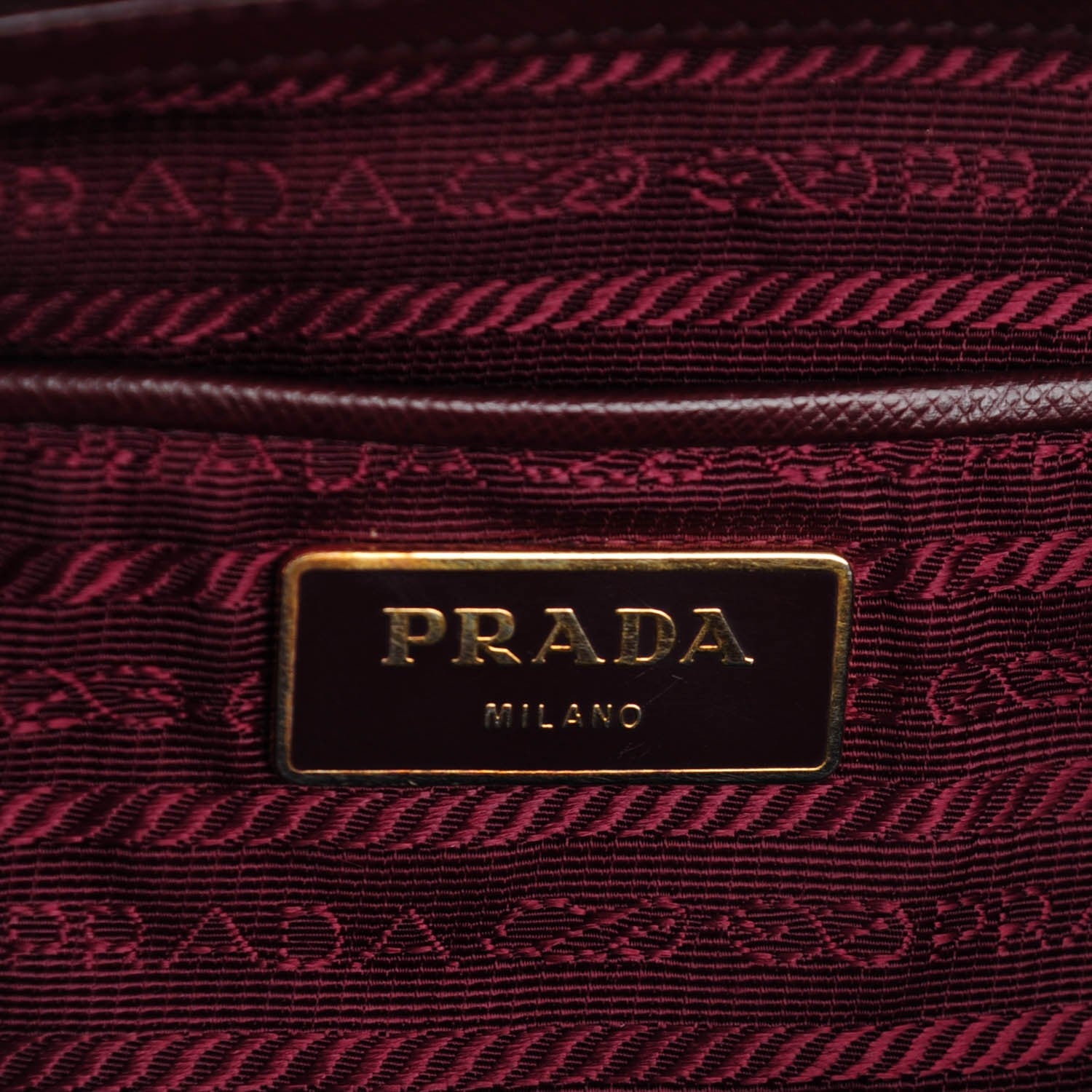 Prada Saffiano Lux Extra Large Galleria Double Zip Tote Cherry 6 of 9