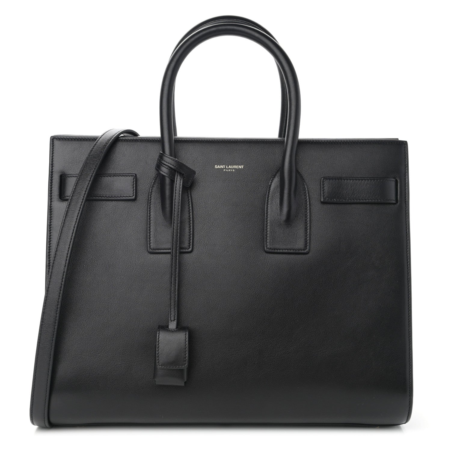 Saint Laurent Calfskin Small Sac De Jour Black 1 of 10