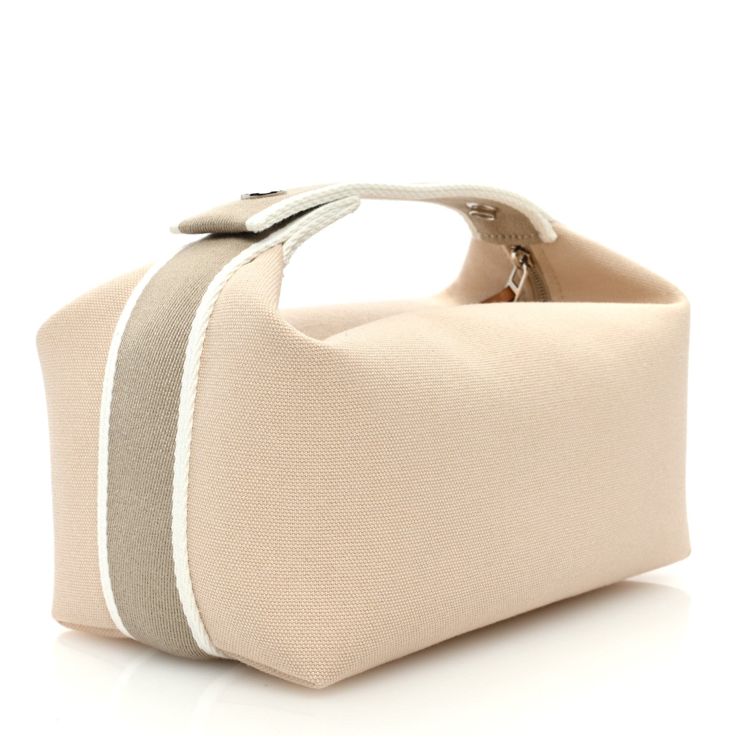 Hermes Canvas Small Bride-A-Brac Pouch Natural 3 of 6