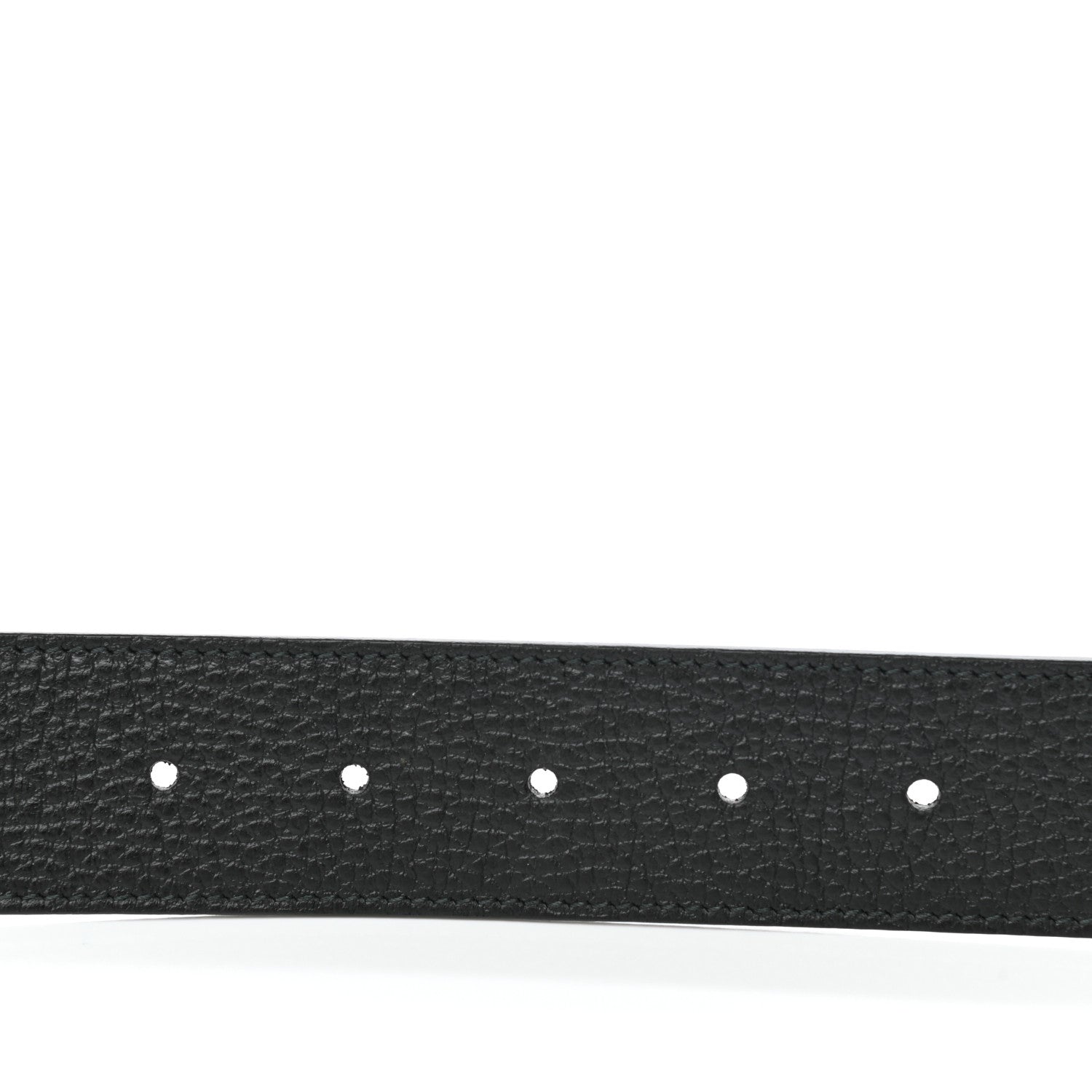 Gucci Calfskin Double G Reversible 37mm Belt 90 36 Black Cocoa 5 of 7