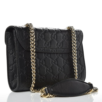 Gucci Guccissima Mini Emily Shoulder Bag Black 3 of 12