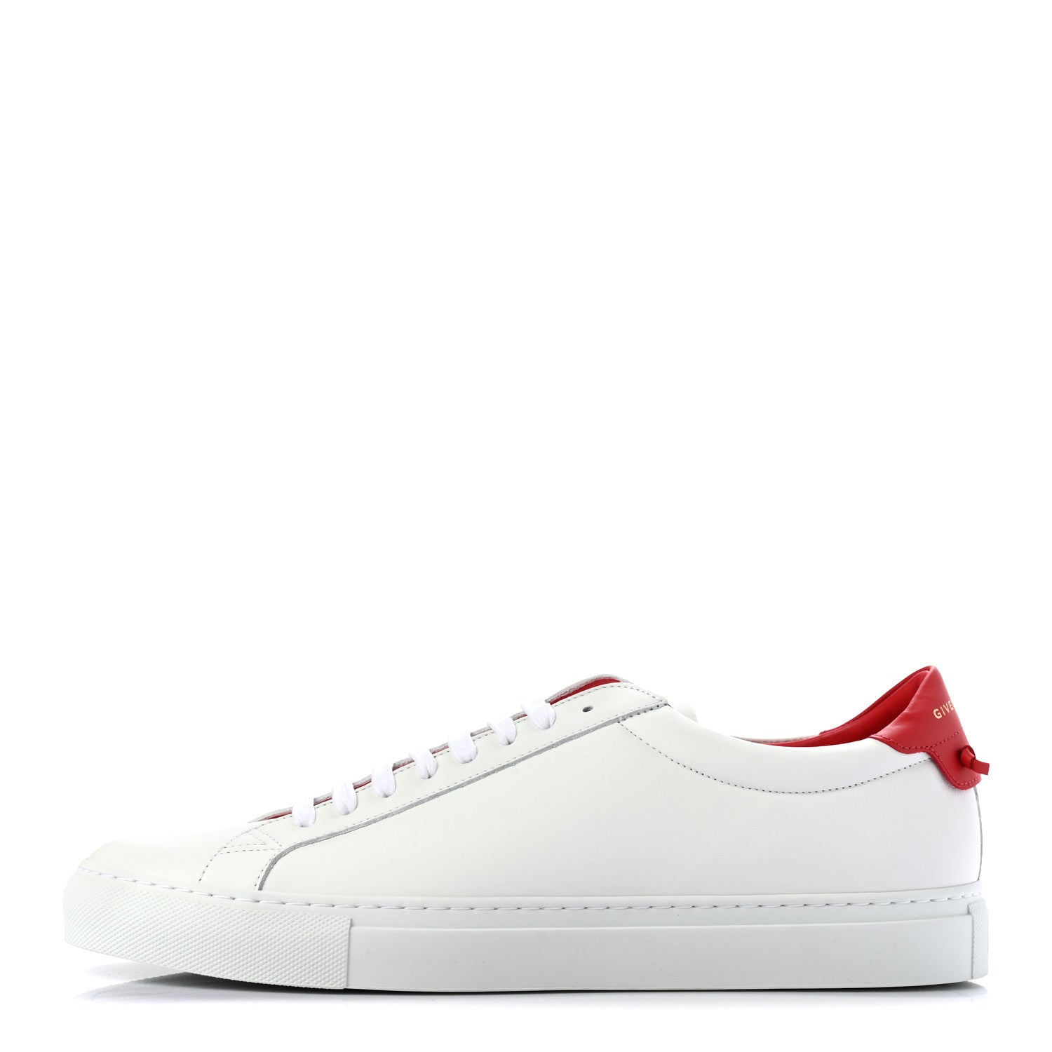 Givenchy Calfskin Mens Urban Street Sneakers 43 White Red 1 of 9