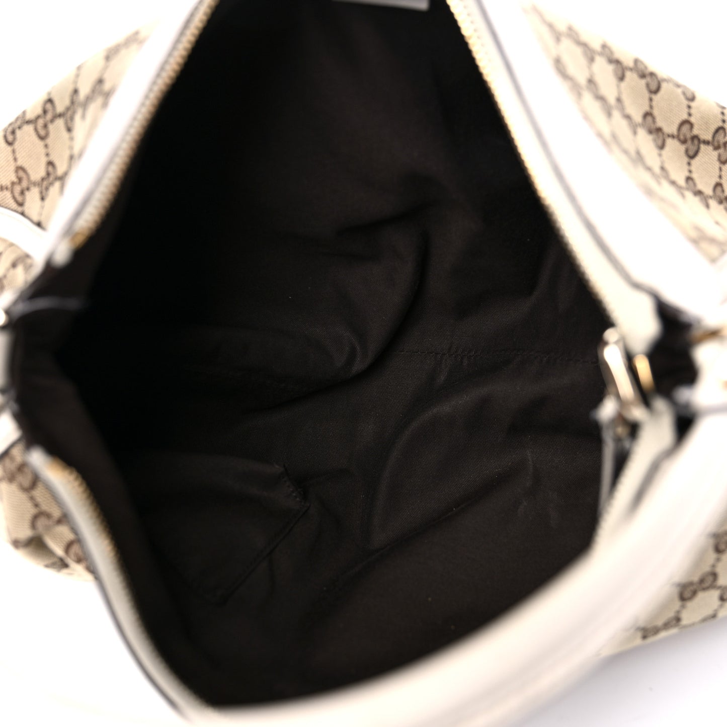 Monogram Large D Gold Hobo Off White
