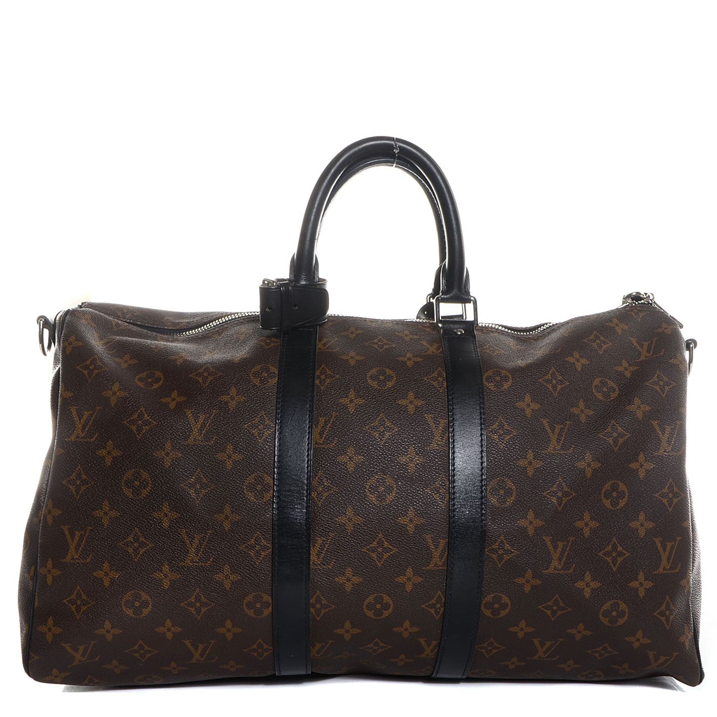 Louis Vuitton Monogram Macassar Keepall Bandouliere 45 1 of 7