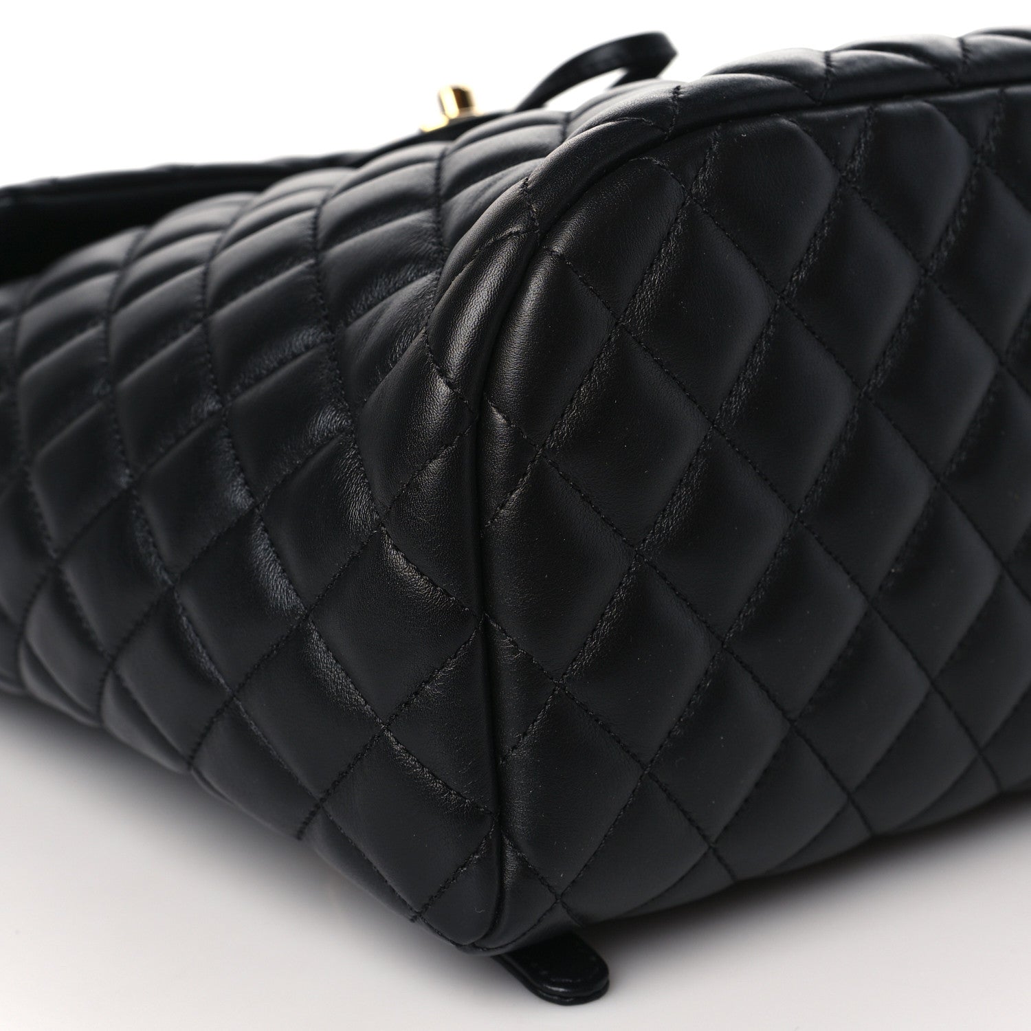 Chanel Lambskin Quilted Large Urban Spirit Backpack Black 7 of 8