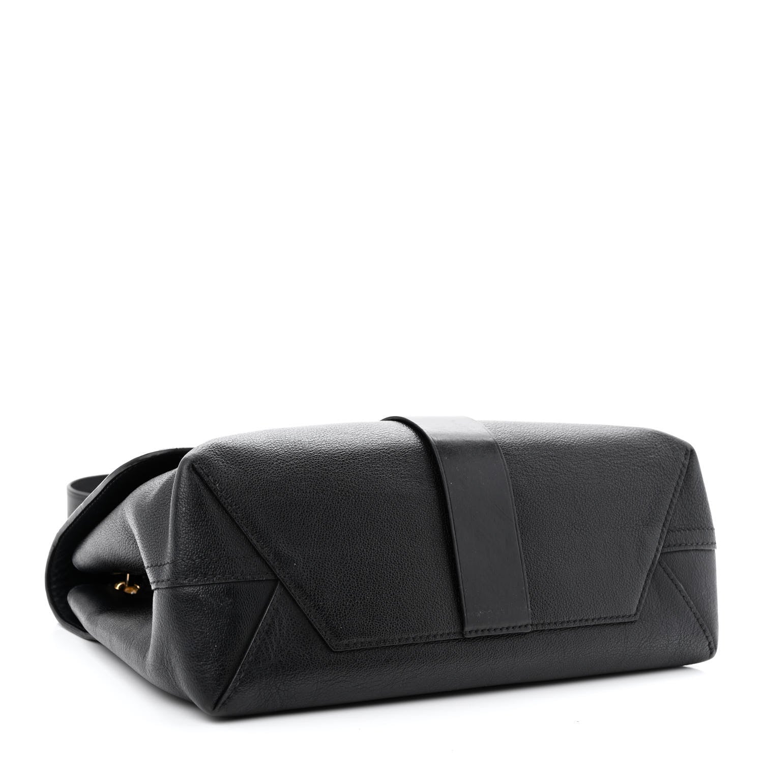 Louis Vuitton Calfskin Monogram Very One Handle Black 4 of 10