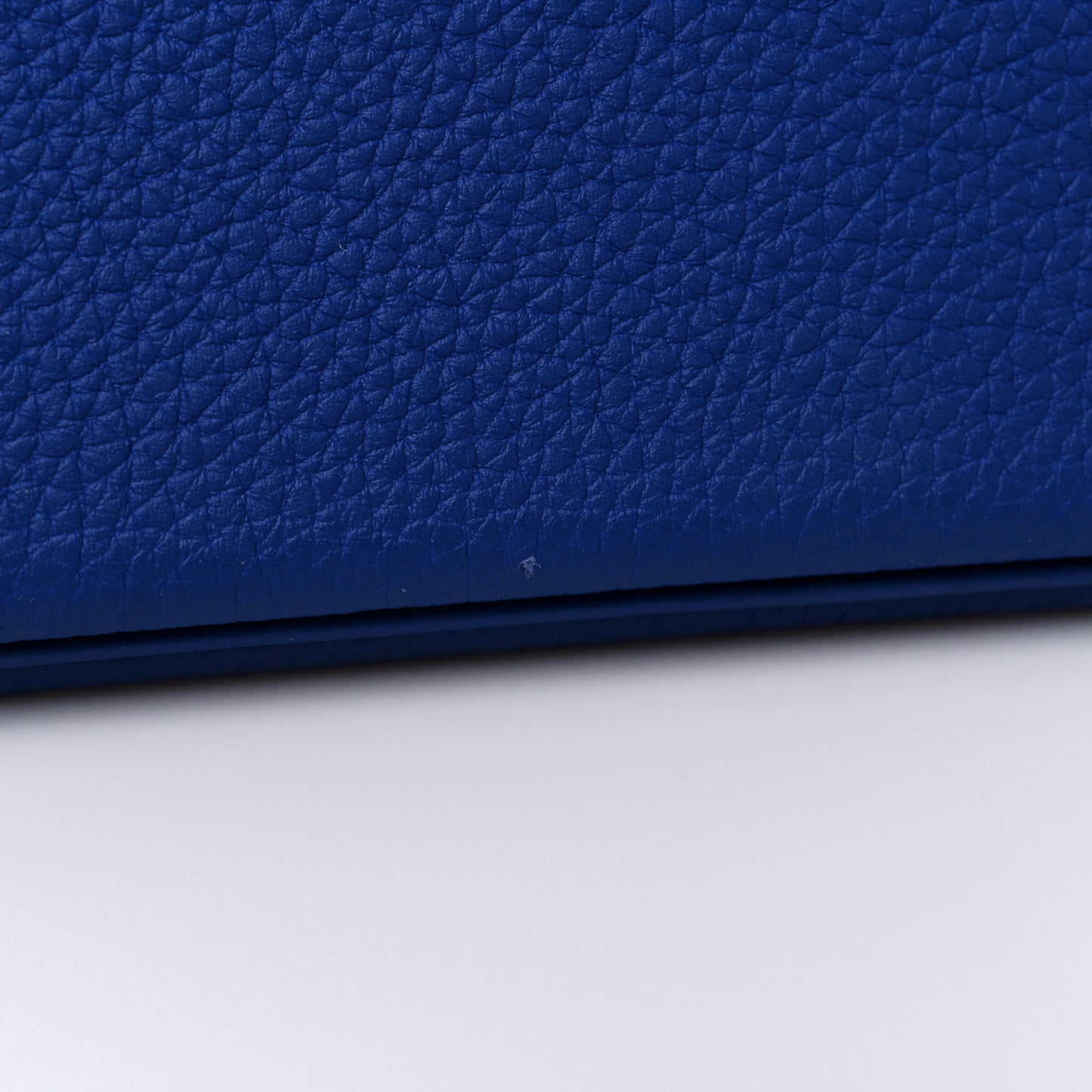 Togo Birkin 35 Bleu Electrique