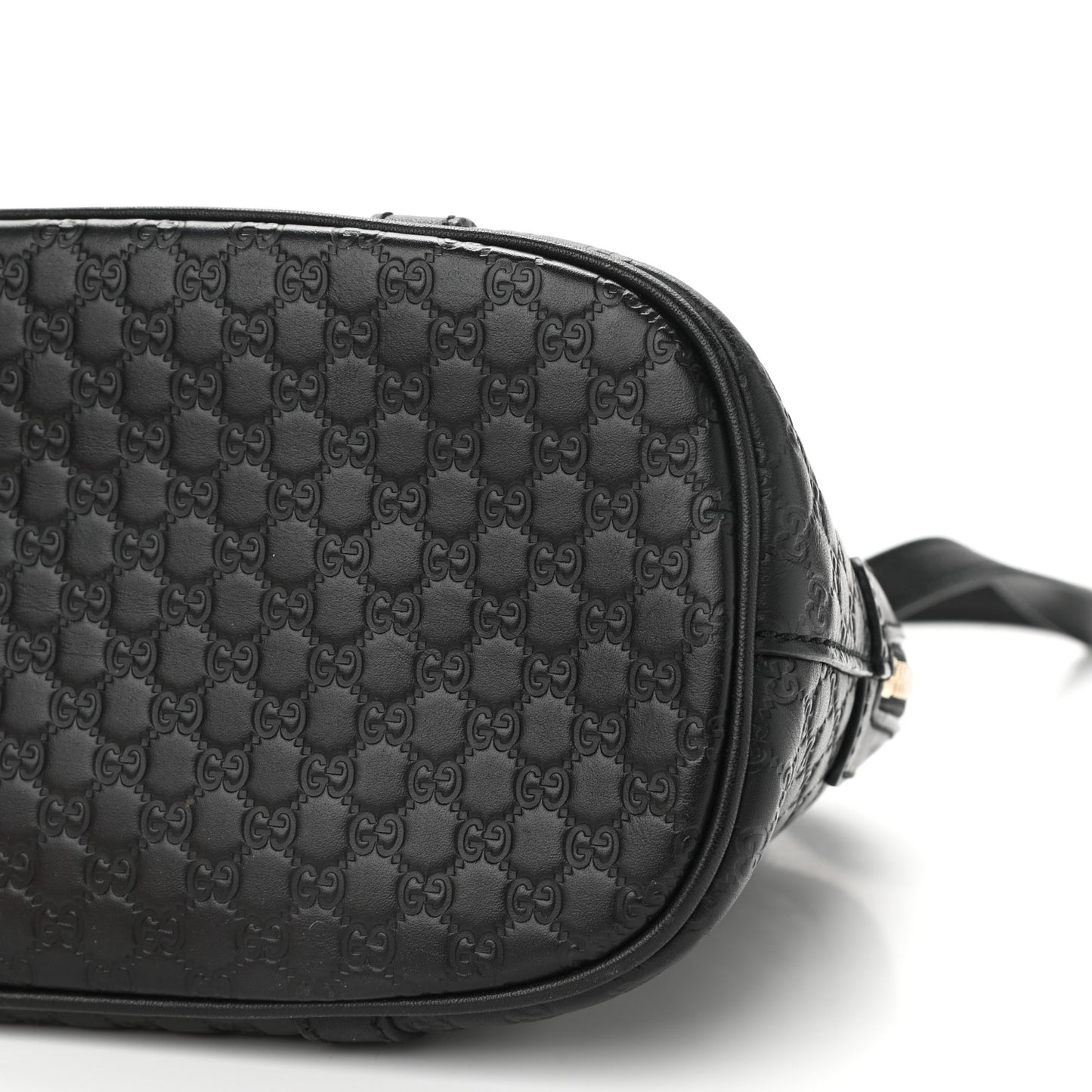 Microguccissima Mini Dome Bag Black