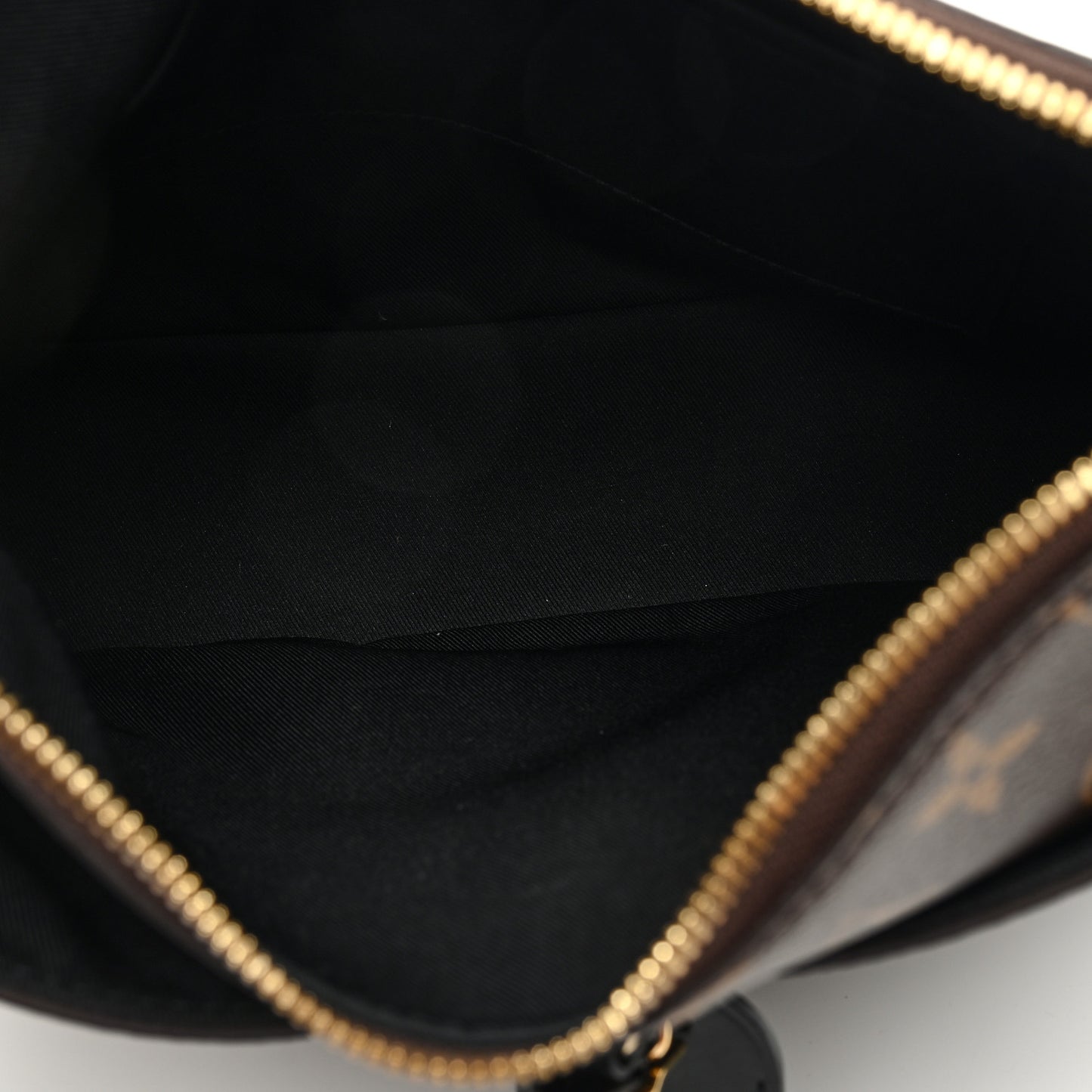 LOUIS VUITTON Monogram Odeon MM Black