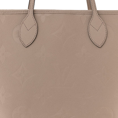 Louis Vuitton Empreinte Monogram Giant Neverfull MM Tourterelle 8 of 11