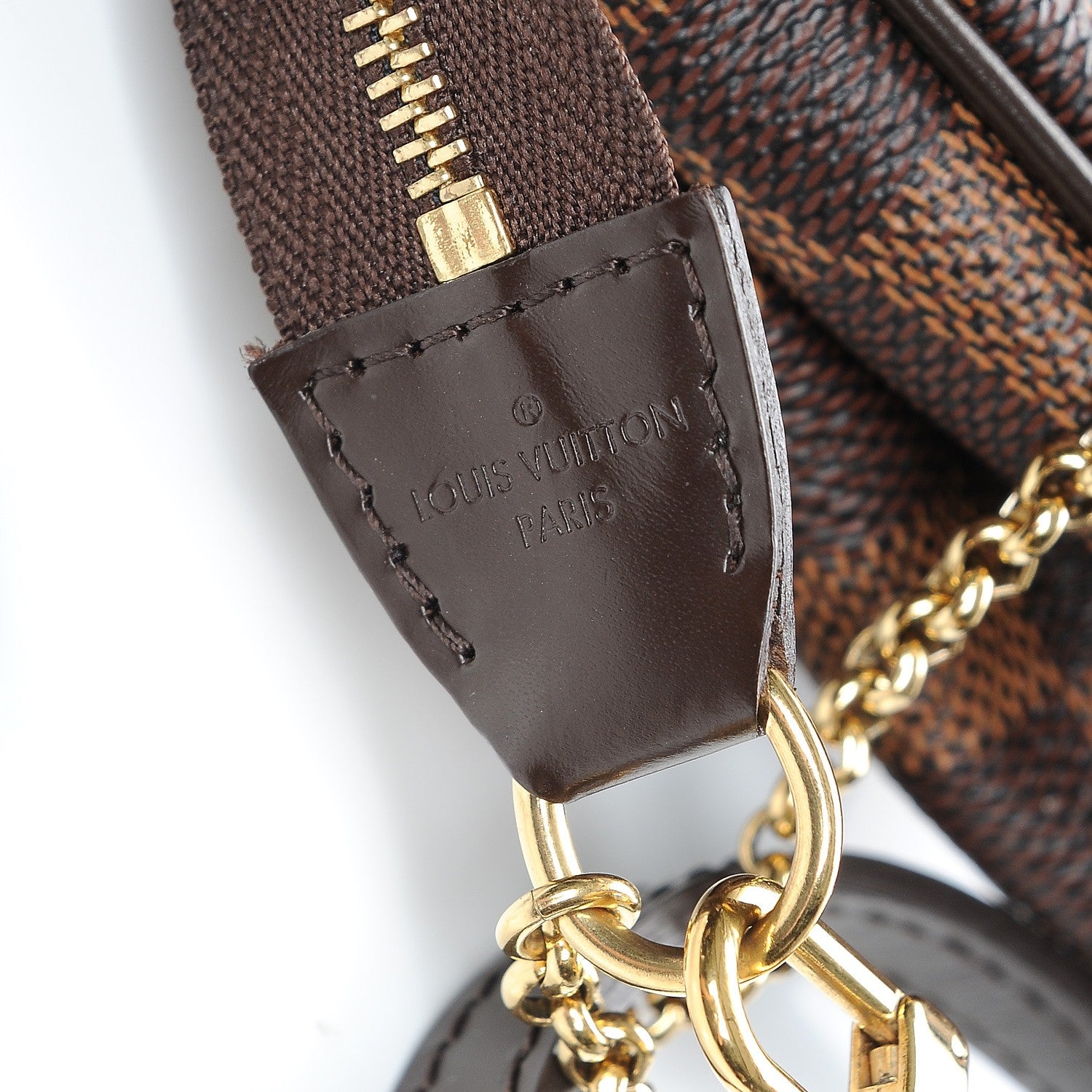 Louis Vuitton Damier Ebene Eva Clutch 7 of 7