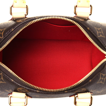Louis Vuitton Monogram Speedy Bandouliere 20 Black 5 of 12