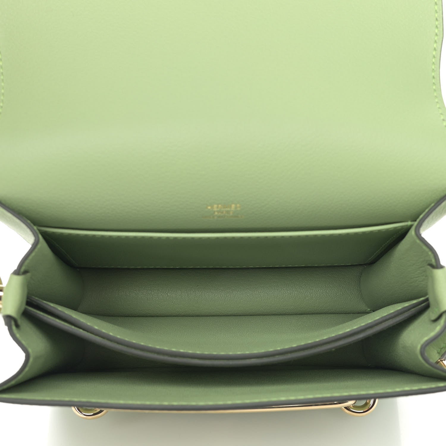 Hermes Evercolor Mini Sac Roulis Vert Criquet 5 of 10