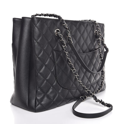 Chanel Caviar Quilted Urban Companion Shopping Tote Black 3 of 7