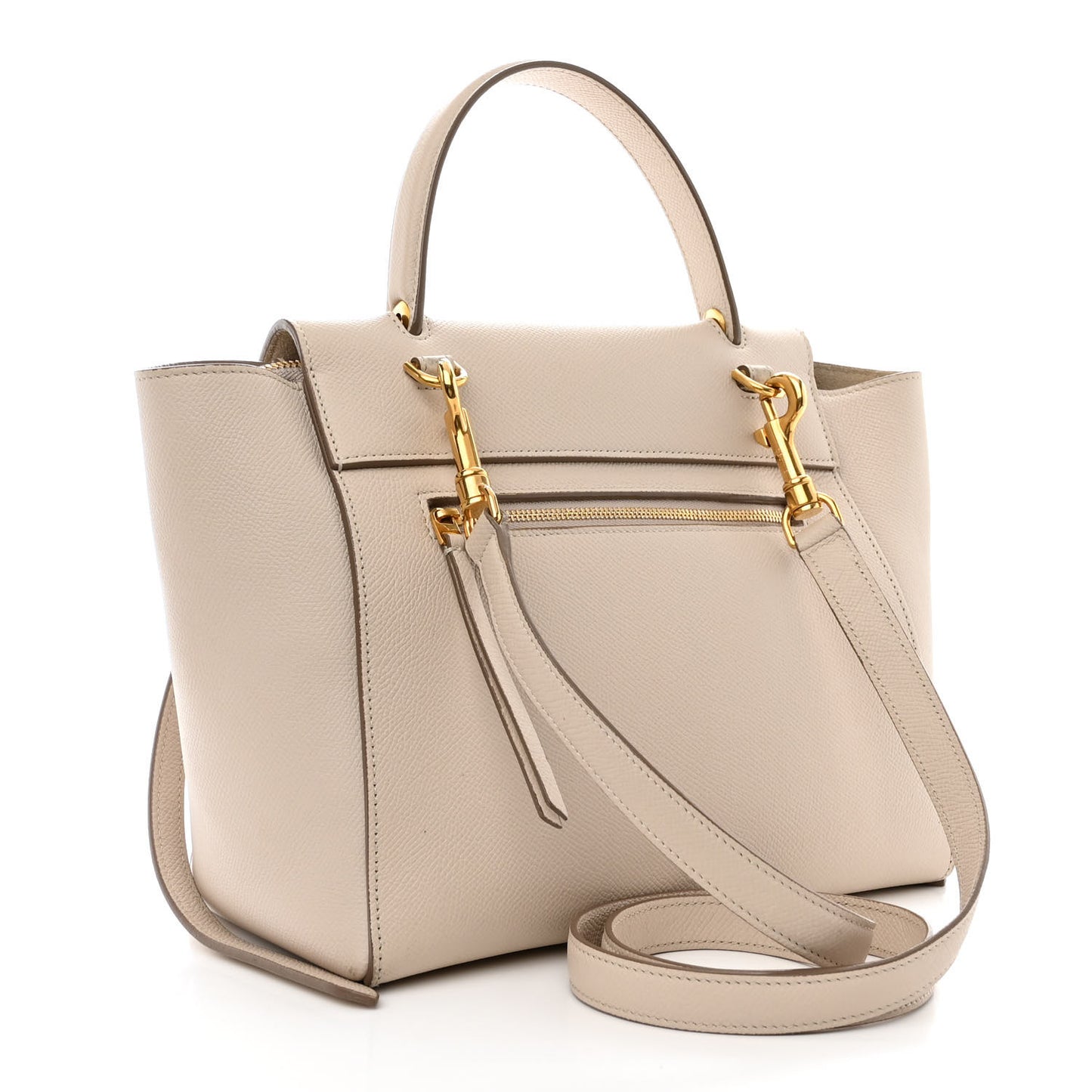 Grained Calfskin Micro Belt Bag Linen