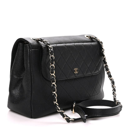 Chanel Caviar Quilted Medium Flap Black 3 of 10