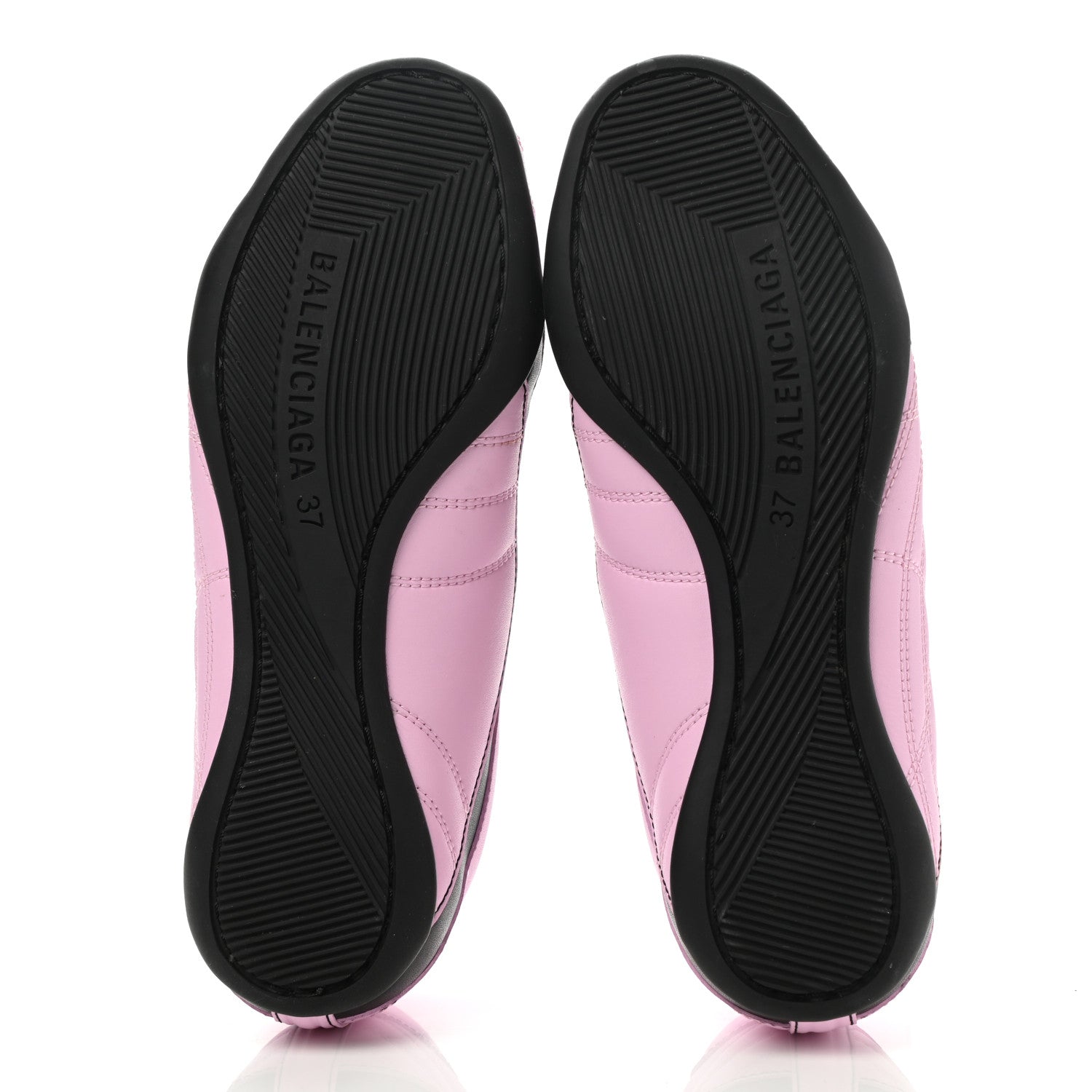 Balenciaga Polyurethane Womens Zen Sneakers 37 Pink Black 5 of 13