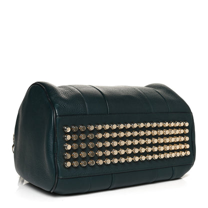Alexander Wang Pebbled Lambskin Rocco Dark Argon Pale Gold Hardware 4 of 9
