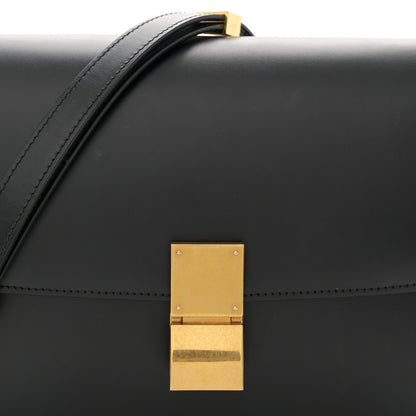 Celine Box Calfskin Medium Classic Box Flap Bag Black 8 of 13