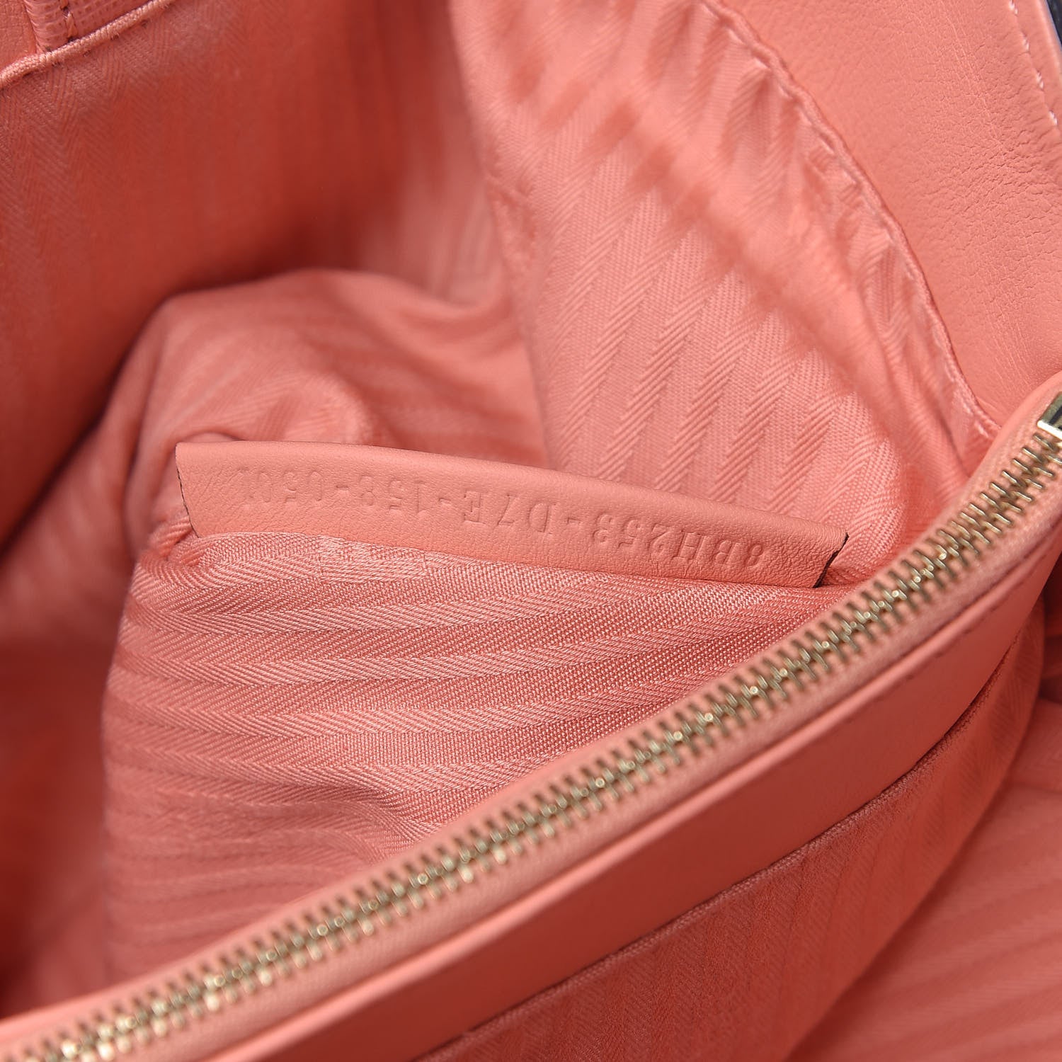 Fendi Vitello Elite Petite 2Jours Tote Pesca 7 of 17