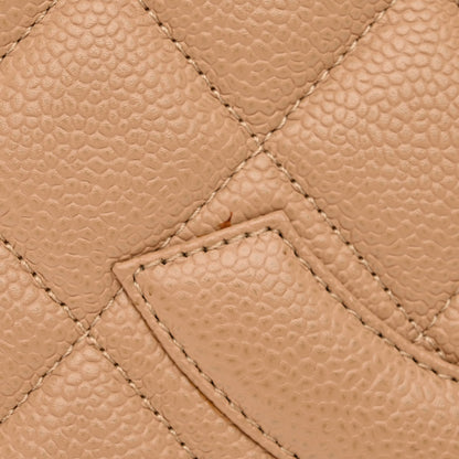 Chanel Caviar Quilted Medallion Tote Beige 11 of 11