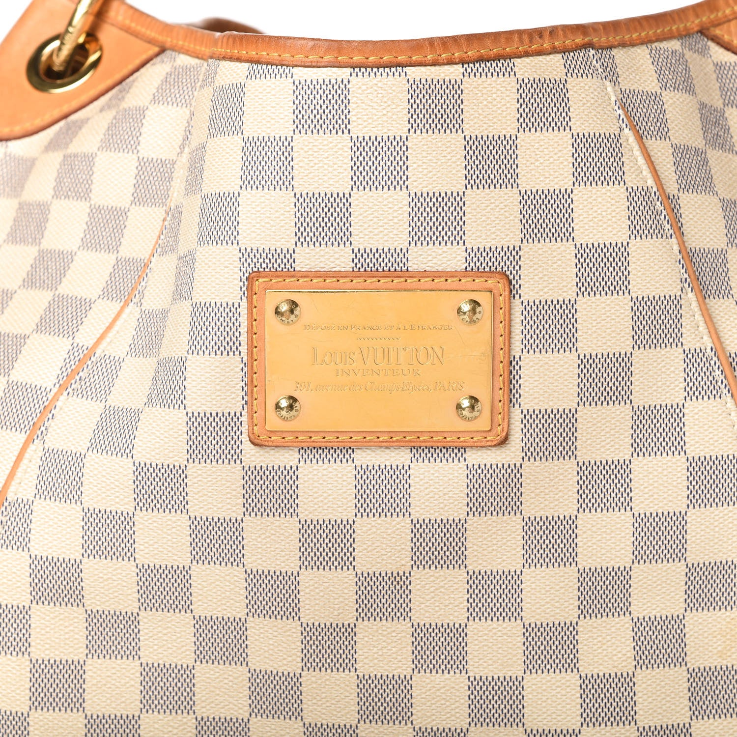 Louis Vuitton Damier Azur Galliera GM 9 of 10