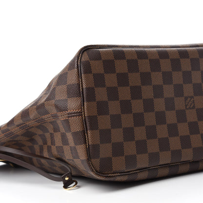 Louis Vuitton Damier Ebene Neo Neverfull MM Rose Ballerine 6 of 10