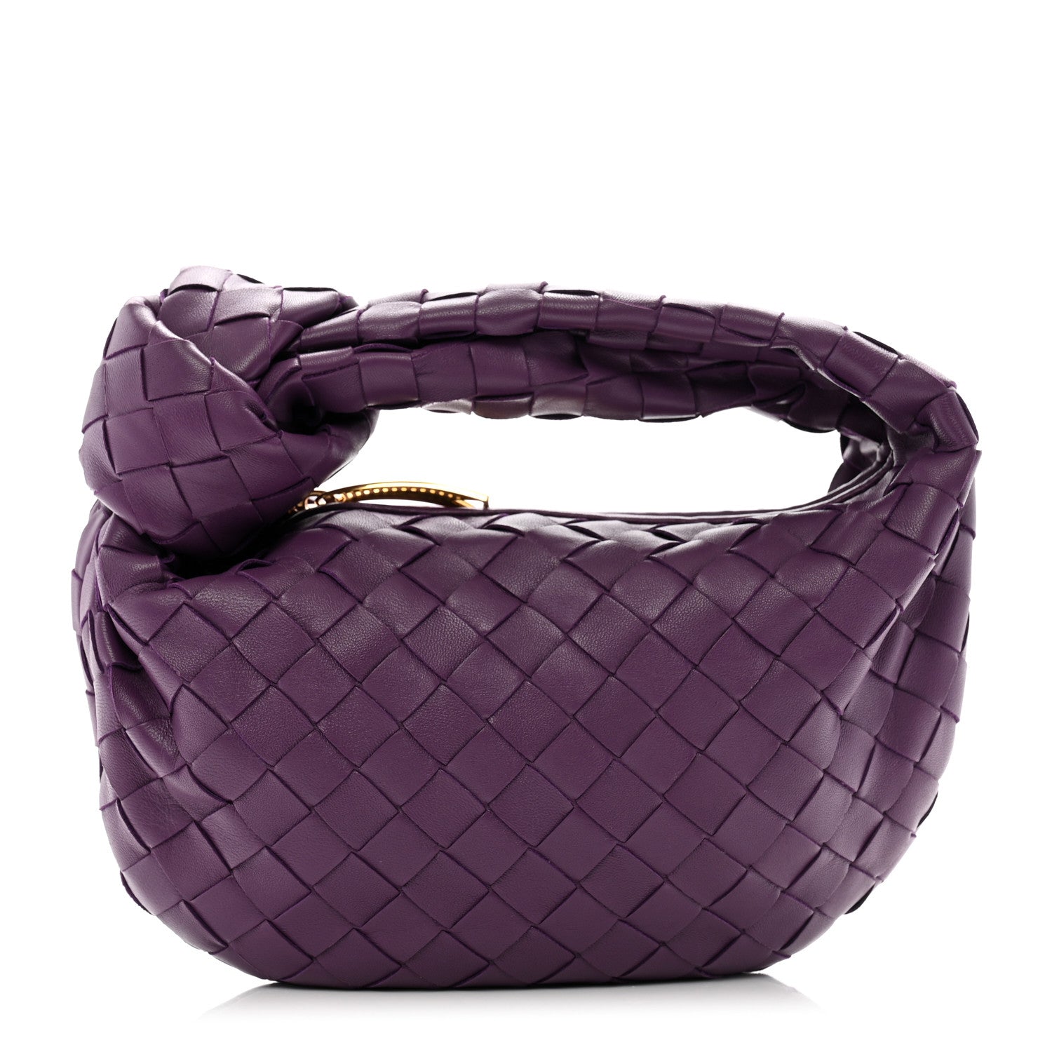 Bottega Veneta Nappa Intrecciato Mini Jodie Eggplant 1 of 9
