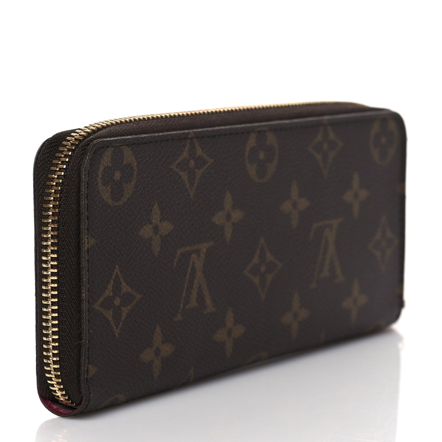 Monogram Clemence Wallet Fuchsia