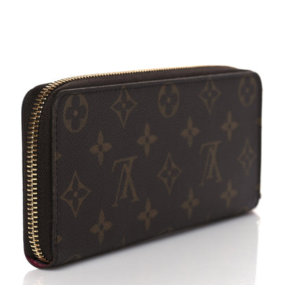 Louis Vuitton Monogram Clemence Wallet Fuchsia 3 of 7
