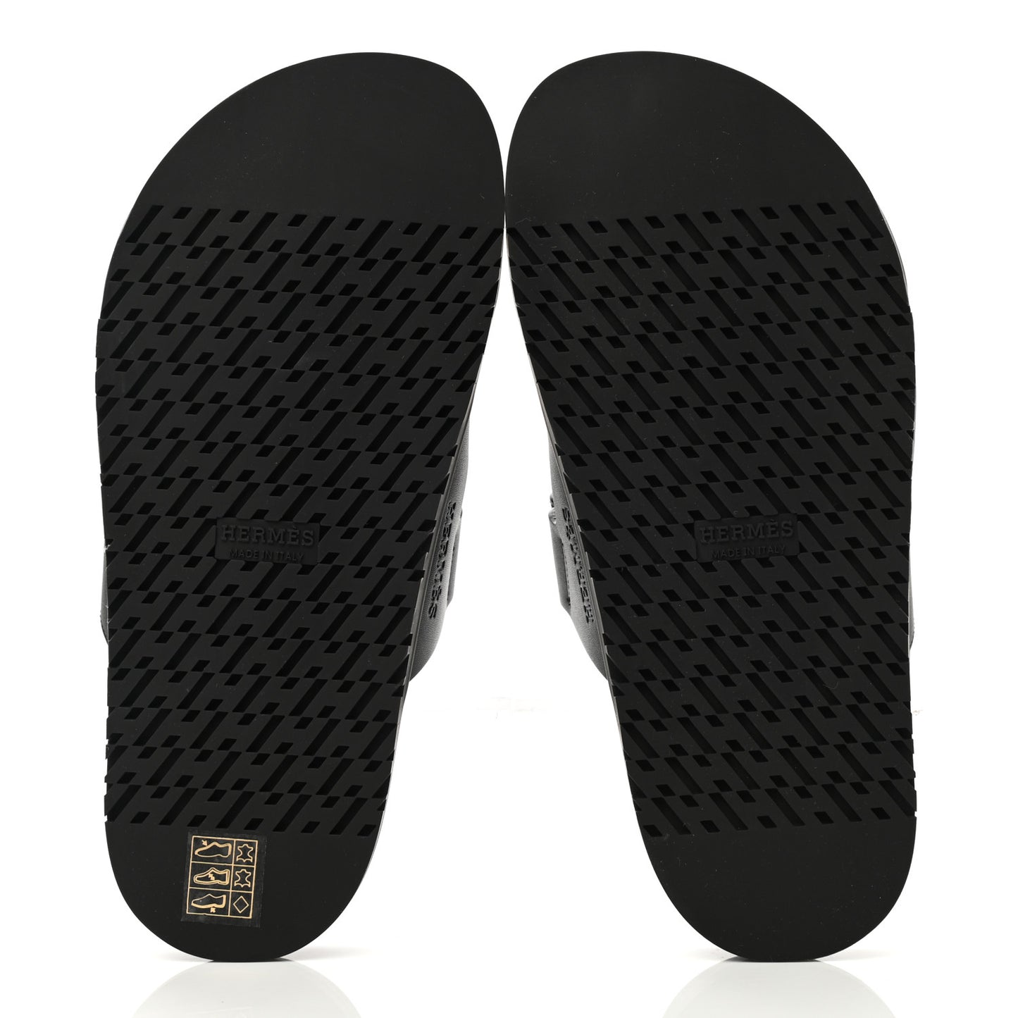 Calfskin Womens Chypre Sandals 36.5 Black