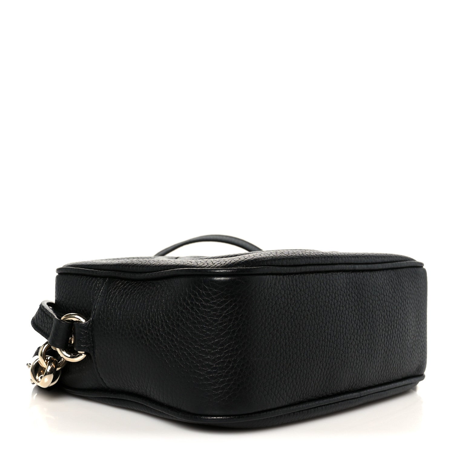 Gucci Pebbled Calfskin Small Soho Disco Bag Black 4 of 12