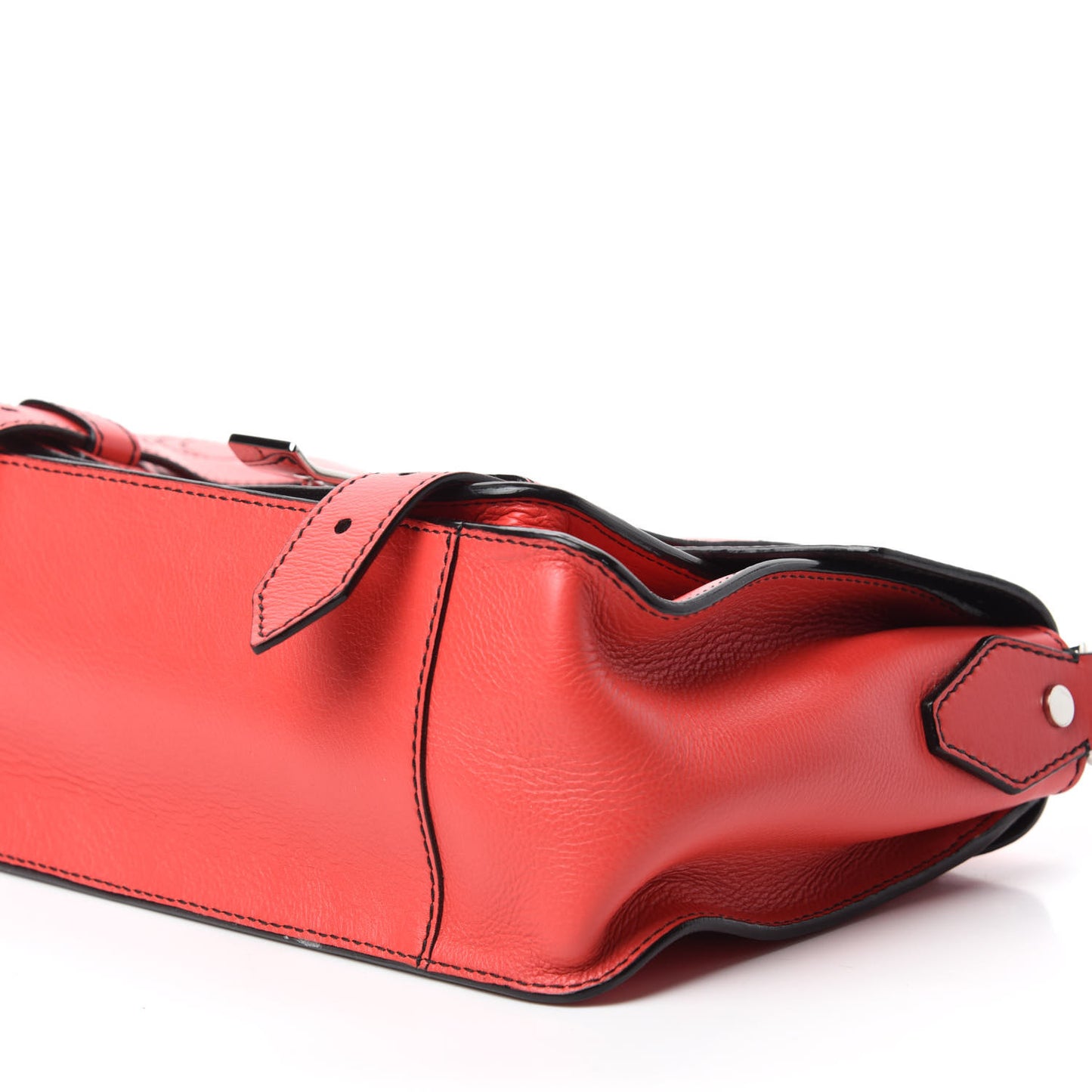 Grainy Calfskin Tiny PS1 Satchel Geranium