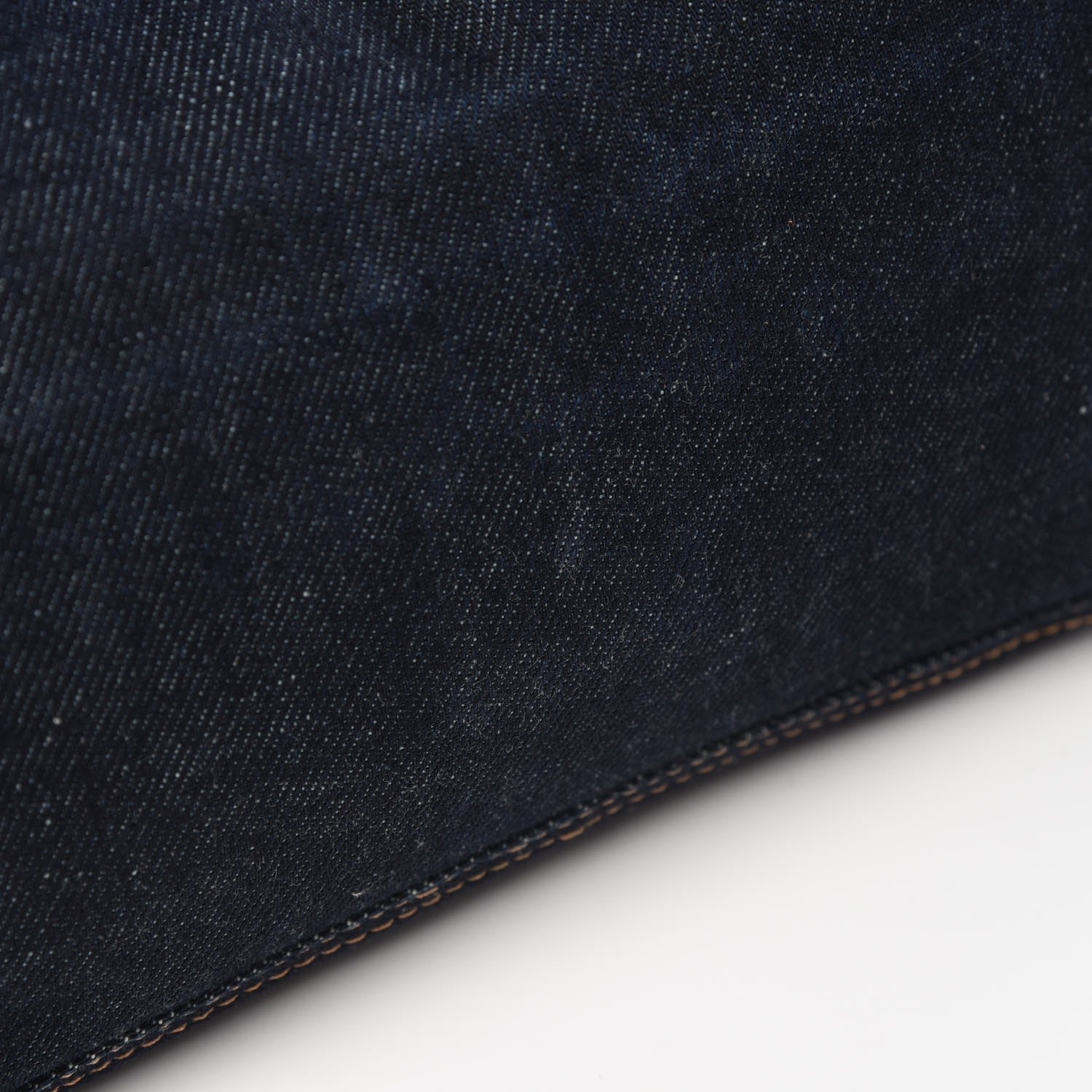 Fendi Denim Baguette Blue 11 of 12