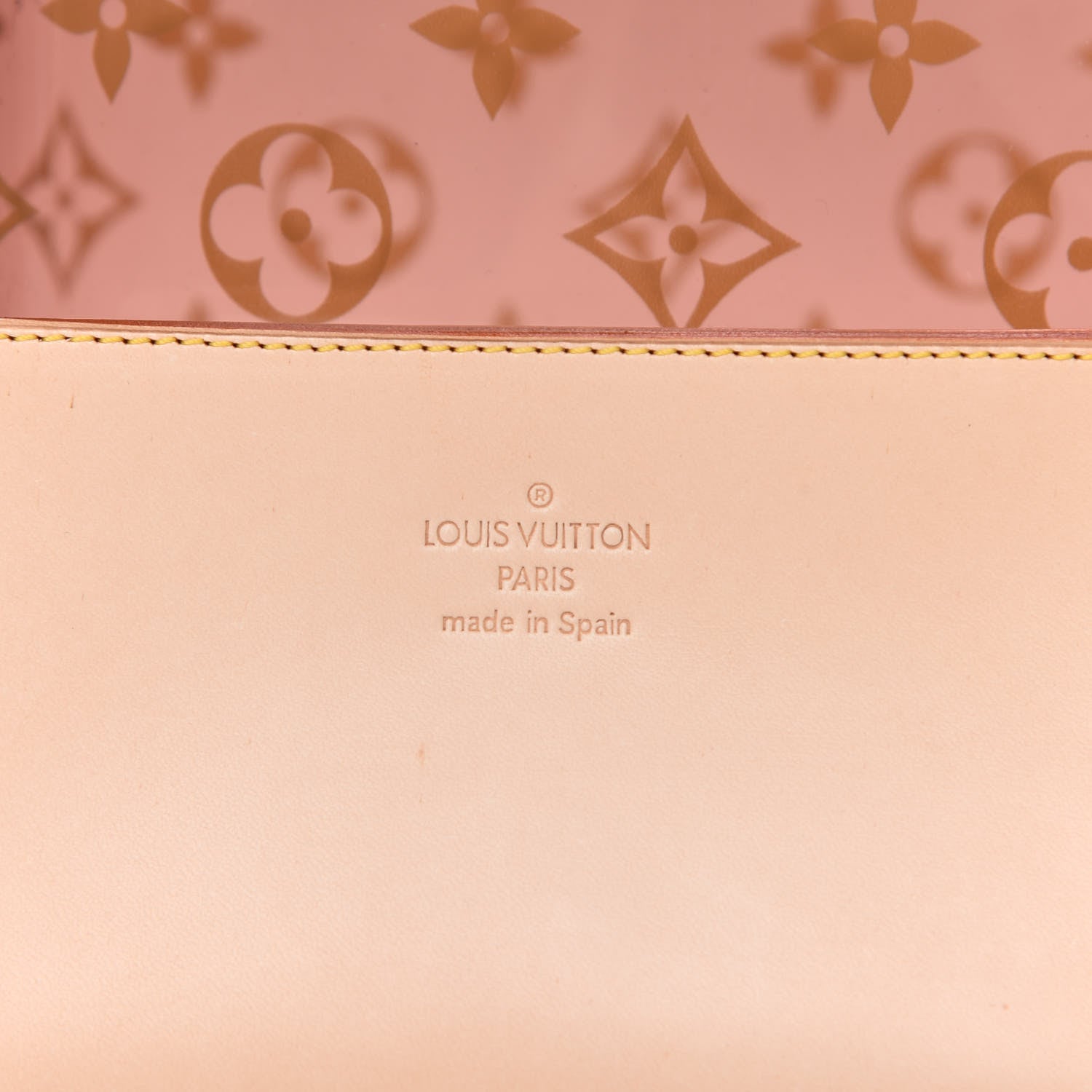 Louis Vuitton Vinyl Cabas Ambre PM 9 of 11